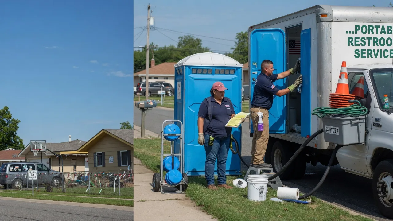 Porta Potty Rental in Pana, IL near me